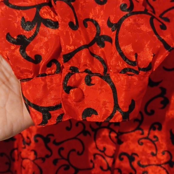 Notations Button Front Blouse - Picture 5 of 10